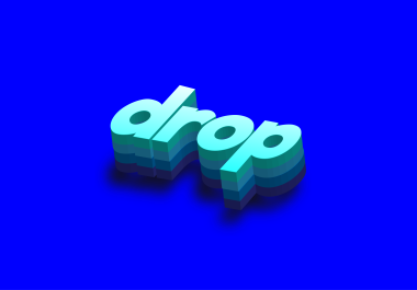 I will design stunning modern 3d logo