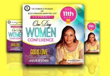 I will create exceptional social media flyer,  church flyer,  IG and FB post