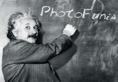 I will put your message on the blackboard as if written by albert einstein