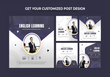 Social Media Post design to attract more audience