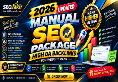 2026 Premium Manual Full SEO Backlinks Package Build Authority & Strengthen Your Website