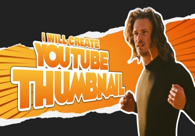 I will design youtube thumbnails