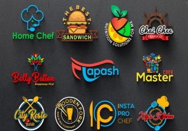 I Create Professonal Logo with Amazing Design