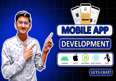 I will do professional mobile app development on android and ios with react native