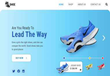 I'll design professional landing page design for your brand