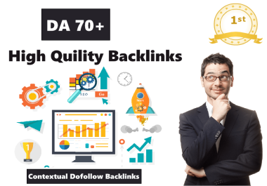 I will create white hat seo contextual dofollow backlinks with high da authority