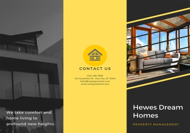 Will Design Tri Fold Brochure Or Bi Fold Brochure As Per Your Requirements