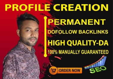 I Will Create 50 High Quality PR9 Manually Profile Creation Backlinks
