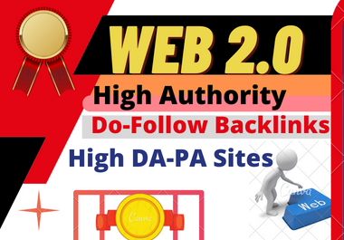 I will make web 2 0 backlinks manually