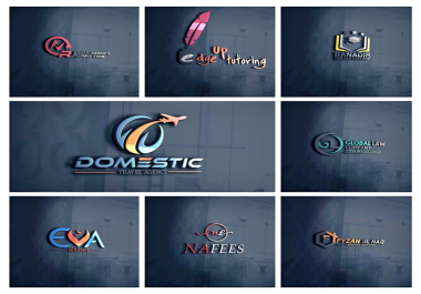 I will do minimalist logo designs with brand identity