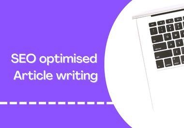 Get 02 &times 500 words SEO optimized premium articles