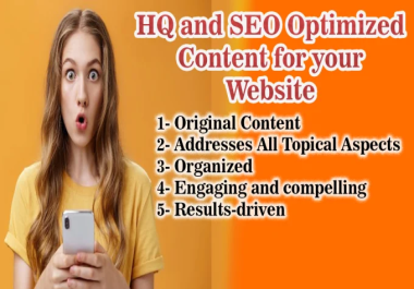 500 WORD SEO High quality ARTICLE