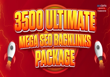 ULTIMATE MEGA SEO PACKAGE-3 Tier Premium Backlinks for Unstoppable Google Rankings