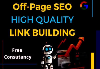SEO Off-Page Link Building Expert SEO Expert Manually Backlinks Building Expert