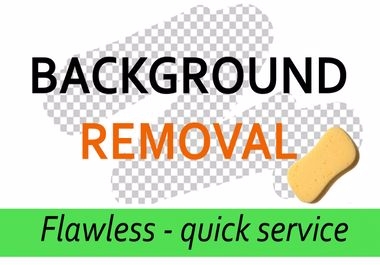 Removing 100 photo background from professionally in 24 h