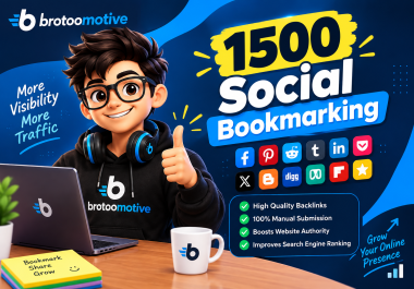 Powerful 1500 Social Bookmarking Backlinks