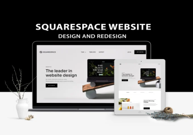 I will build a professional and responsive squarespace website