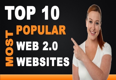 Get 10 high quality web 2.0 & PBN's Homepage Quality Contextual Backlinks Dofollow SEO Links