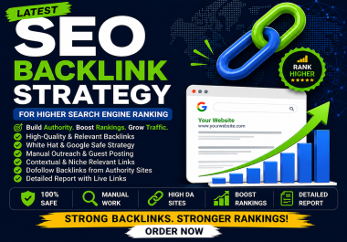 Latest 250 SEO Backlink Strategy for Higher Search Engine Ranking