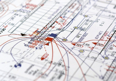 I will draw your electrical and plumbing plan for your house