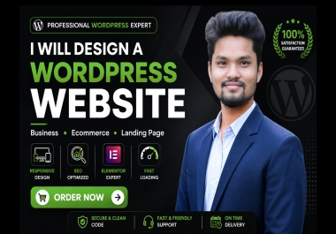 I will copy clone any website with wordpress elementor pro