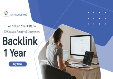 100 Backlinks from Instant Approval Directories with Dofollow link
