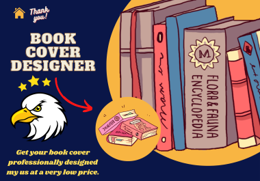 I will do a professional and customized book cover