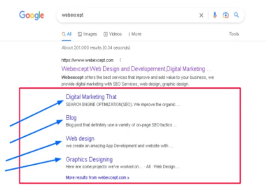 I will create google sitelinks search box for your business name