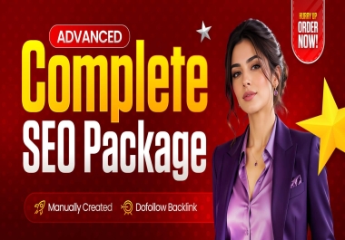 PREMIUM COMPLETE SEO PACKAGE - Satisfaction Guaranteed or Money Back