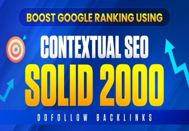 Get Manual 2000+ Hi9h Authority Contextual SEO Backlinks to Ranking Your Website
