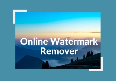 I Will Remove watermarks from photos