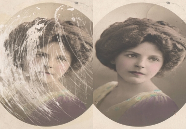 Restore retouch photo restoration,  repair, fix professionally