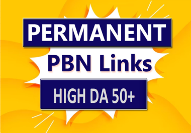 1200 Unique Domain Permanent PBN backlinks - Homepage Top quality domain Links DA 50+