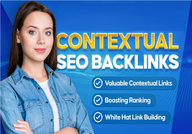 TOP google RANK 1500 Contextual Backlinks DA 90- 50 White hat SEO Link Building To Boost Ranking