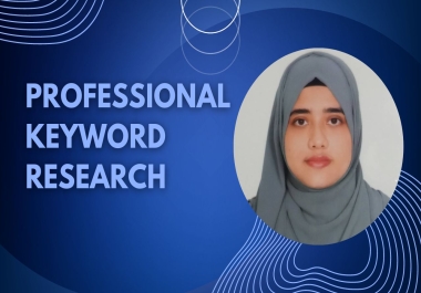 I will provide profitable SEO keyword research