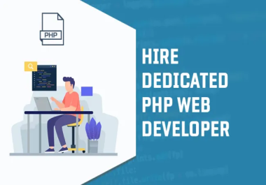 I will be your PHP web developer