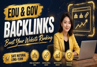 High-Authority EDU & GOV Backlink Building Service