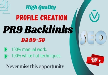 2025 UPDATE 120+ Dofollow Pr9 & Profile Creation Backlinks with High DA Sites