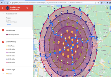 I will do 5000 google map citations 30 live backlinks on Google Map 30 Miles Radius for GMB ranking