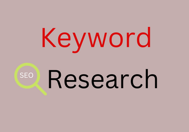 I will do 20 Best SEO keywords research that are relevant to your niche