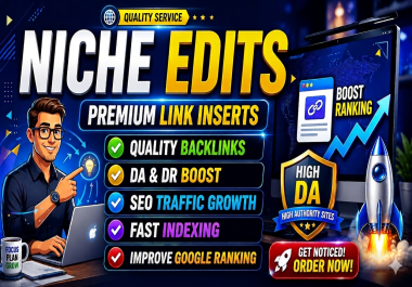 7 Premium Niche Edits Link Inserts Boost Your Google Rank Website Traffic