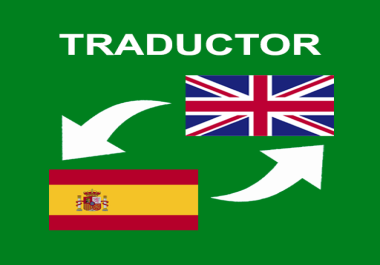 I professionally translate from English to Spanish for any use