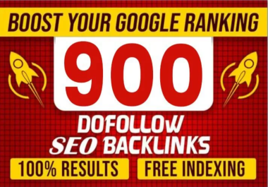 Get 900 SEO Backlinks - Profile,  web2.0,  Directory,  Article,  PDF,  classified ads,  Contextual links