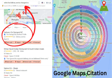 Create 1500 google maps citations for gmb ranking and local SEO business maps listing