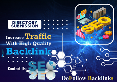 I Will do Top 100 directory submission for Google ranking, manually