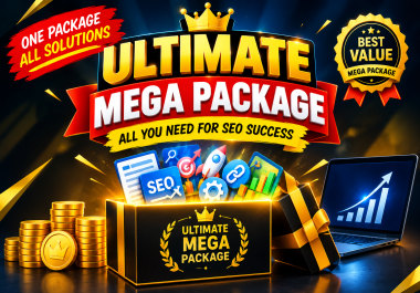 Ultimate SEO Mega Package - 200 Mixed Backlinks for Website Ranking & SEO Growth
