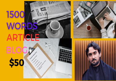 I will write a unique 1200 word article on the topic of your choice
