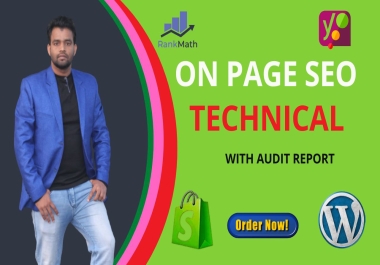 I will Do Onpage SEO service WordPress & Shopify website