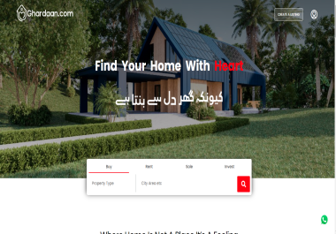 Real Estate,  Property Website Development