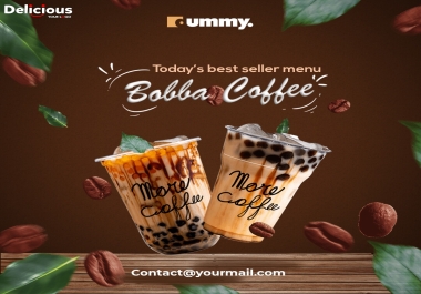 I will design amazing social media posts,  banner,  food menu and flyer for you